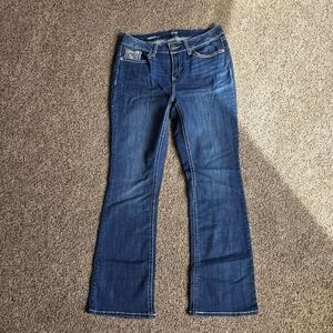 Women’s Dark Blue ana Bootcut Jeans 14W